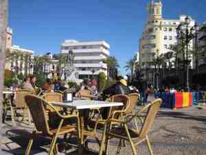 Image of the central plaza in Jerez de la Frontera, Spain | The-Military-Guide.com