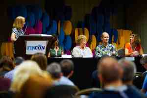Image of FinCon16 panel discussion on "Money For Mature Audiences" with Liz Weston, Mary Beth Franklin, and other rockstar journalists and CFPs. | The-Military-Guide.com